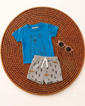 3-Piece Summer Outfit with Sunglasses- Bear (3 up to 18 months)