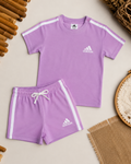 Adidas Basic Set- Purpule (2-8 years)