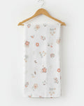 Flowers Print Unisex Muslin Baby Blankets
