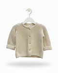 Beige Knit Cardigan