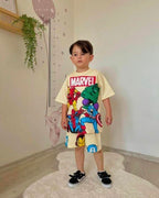 Marvel Cotton Short Set (3 colors)