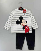 Baby Boys 2-Piece Cotton Striped Sweatshirt & Jogger Pants Set