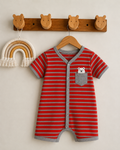 Bear One-Piece Cotton Romper