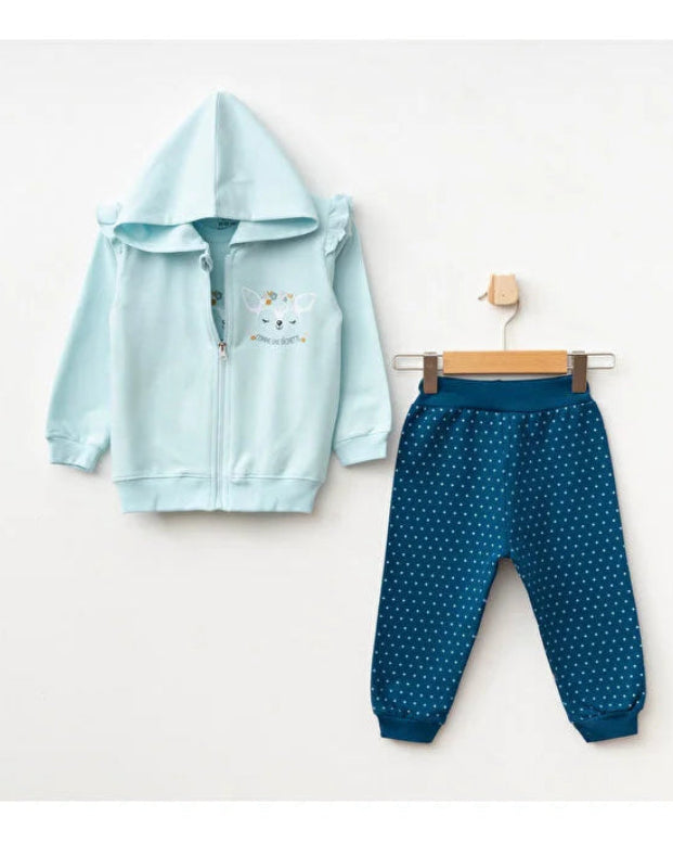 Baby girl 3-Piece Cotton Set (6-36 months)