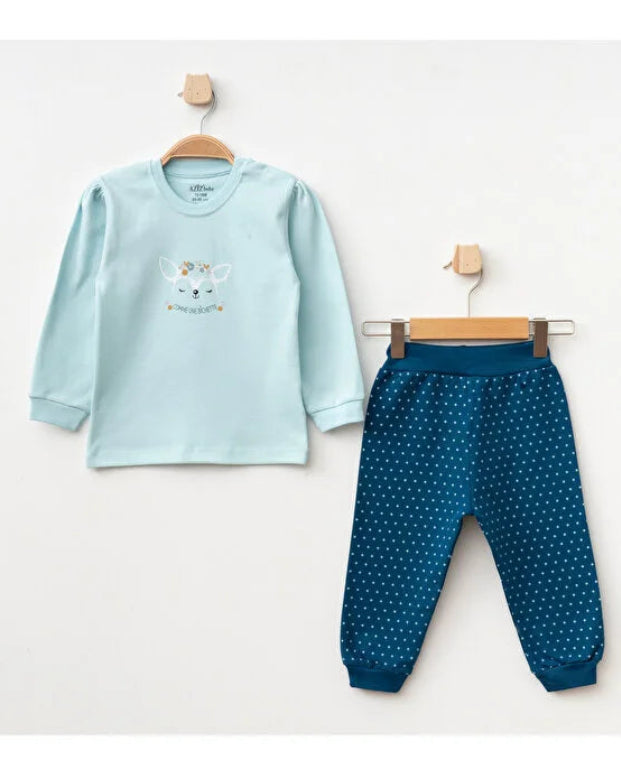 Baby girl 3-Piece Cotton Set (6-36 months)