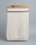 Triko Cotton Blanket-White