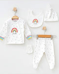 Rainbow Newborn 5-Piece Set
