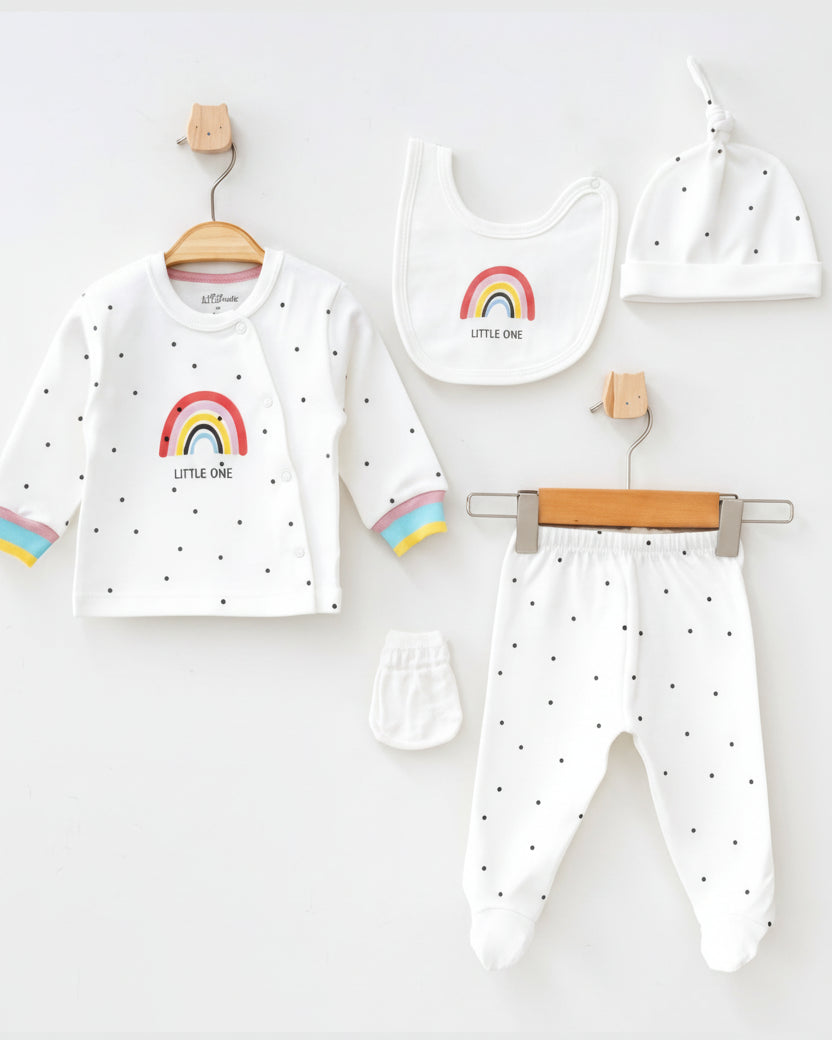 Rainbow Newborn 5-Piece Set
