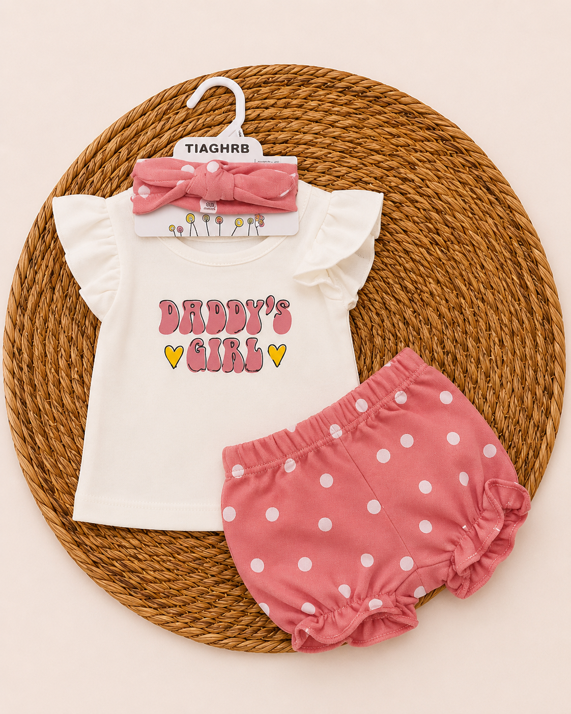 3-Piece Outfit Set-Daddy's Girl (3 up to 18 months)