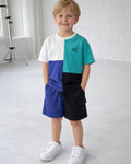 Color-Blocked Adventure Shorts Set ( 2-7 years)