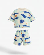 2-piece Printed Summer set( 2-8 years)