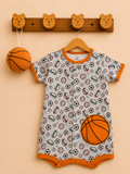 Basketball One-Piece Cotton Romper