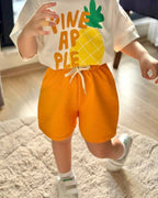 Pineapple Short Set ( 3-10 years)