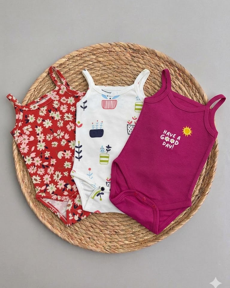 Set of 3-pcs Bodysuit (12 and 36 months)