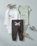 3-Piece Airplane Outfit Set