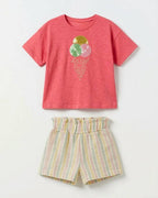 La'ciel Ice Cream  Shorts Set ( 2-7 years)