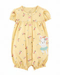 Yellow Bunny Cotton Romper (9-18 months)