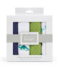 4-Pcs Unisex Bambo Wash Cloths