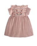 Ethnic Girl Dress-Light Pink