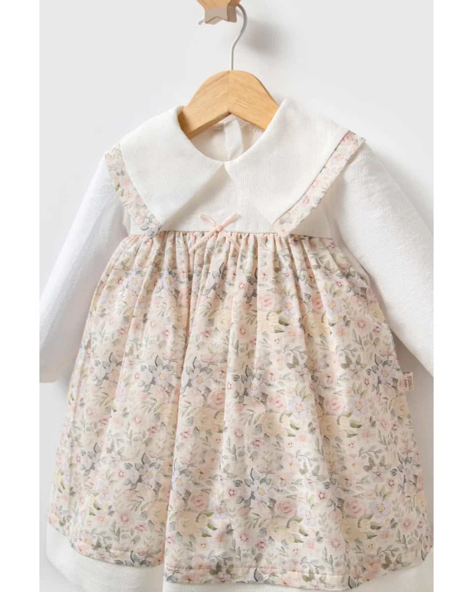 Little Bloom Floral Print Dress with Headband