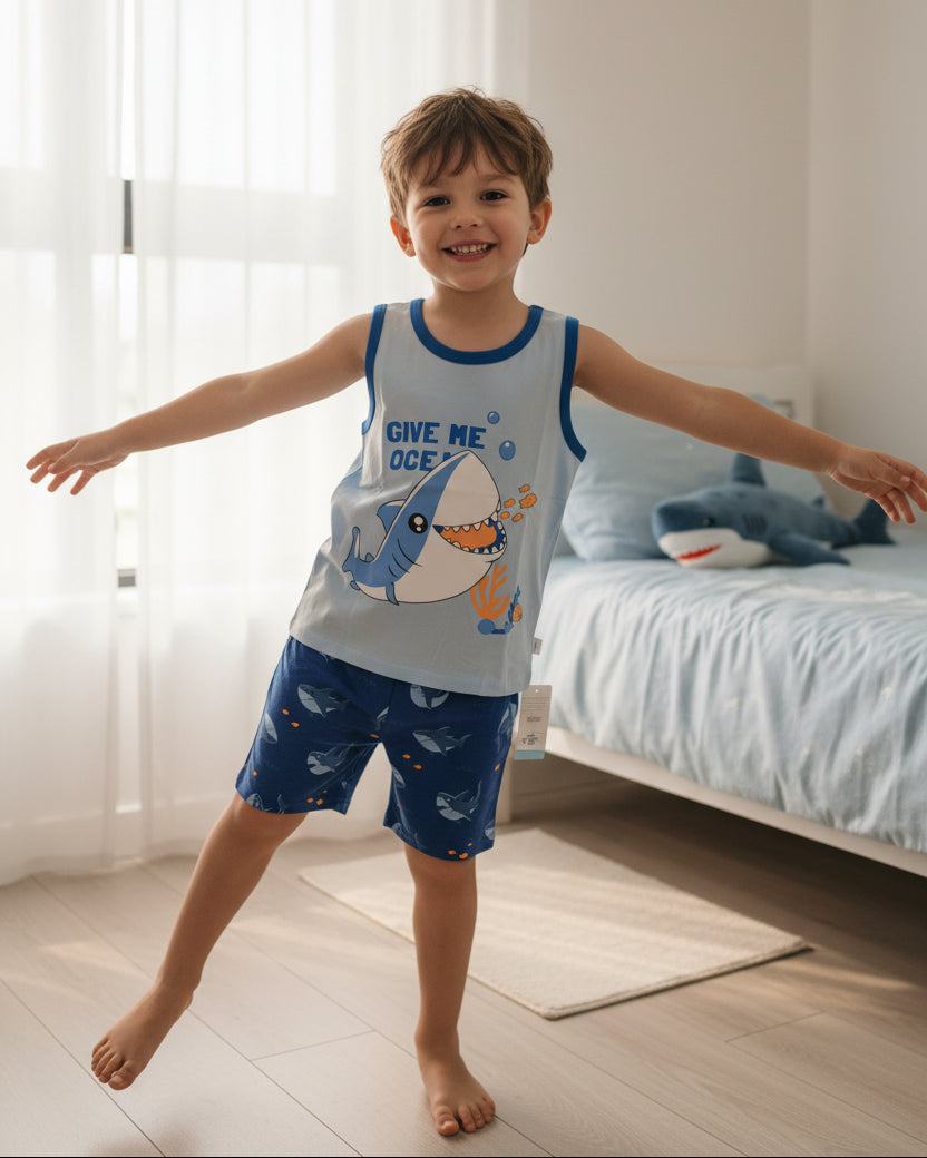 Shark 2-pieces Short Set (4-6 years)