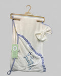 Biorganic Luxury Hooded Baby Towel Set With loofah