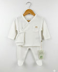 White Organic Cotton Essentials Set(3-6months)