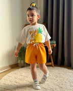 Pineapple Short Set ( 3-10 years)