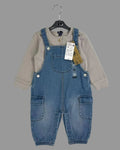 KB Denim Overalls 2-Pcs Set
