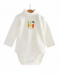 Baby Carrot Long-Sleeve Bodysuit