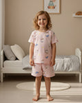 Hello kitty Pajama Set - Short Sleeve T-Shirt & Shorts (2-5 years)