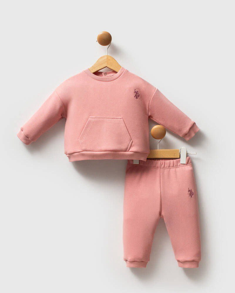 U.S. Polo Assn Pink Cotton set