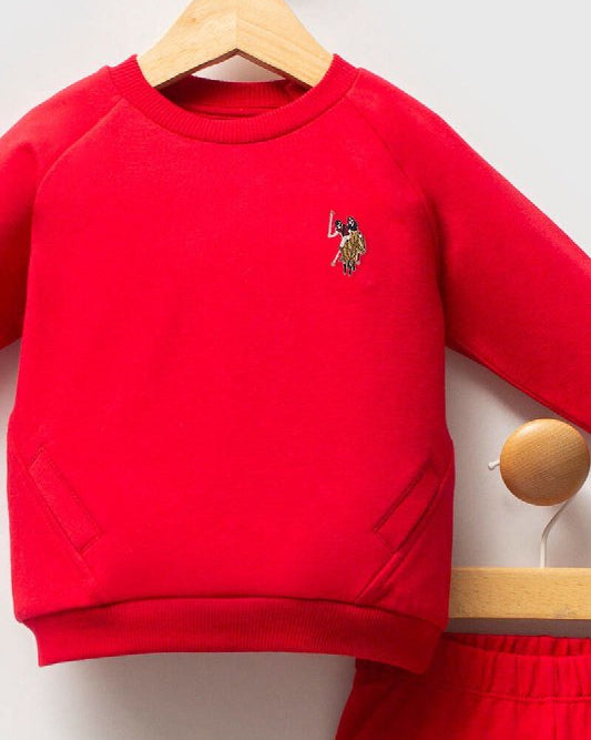 U.S. Polo Assn Red Cotton set