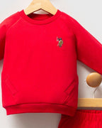 U.S. Polo Assn Red Cotton set