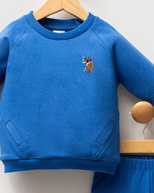 U.S. Polo Assn Blue Cotton set