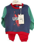 U.S. Polo Assn Red And Navy Cotton set