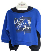 U.S. Polo Assn Blue And Navy Cotton Set