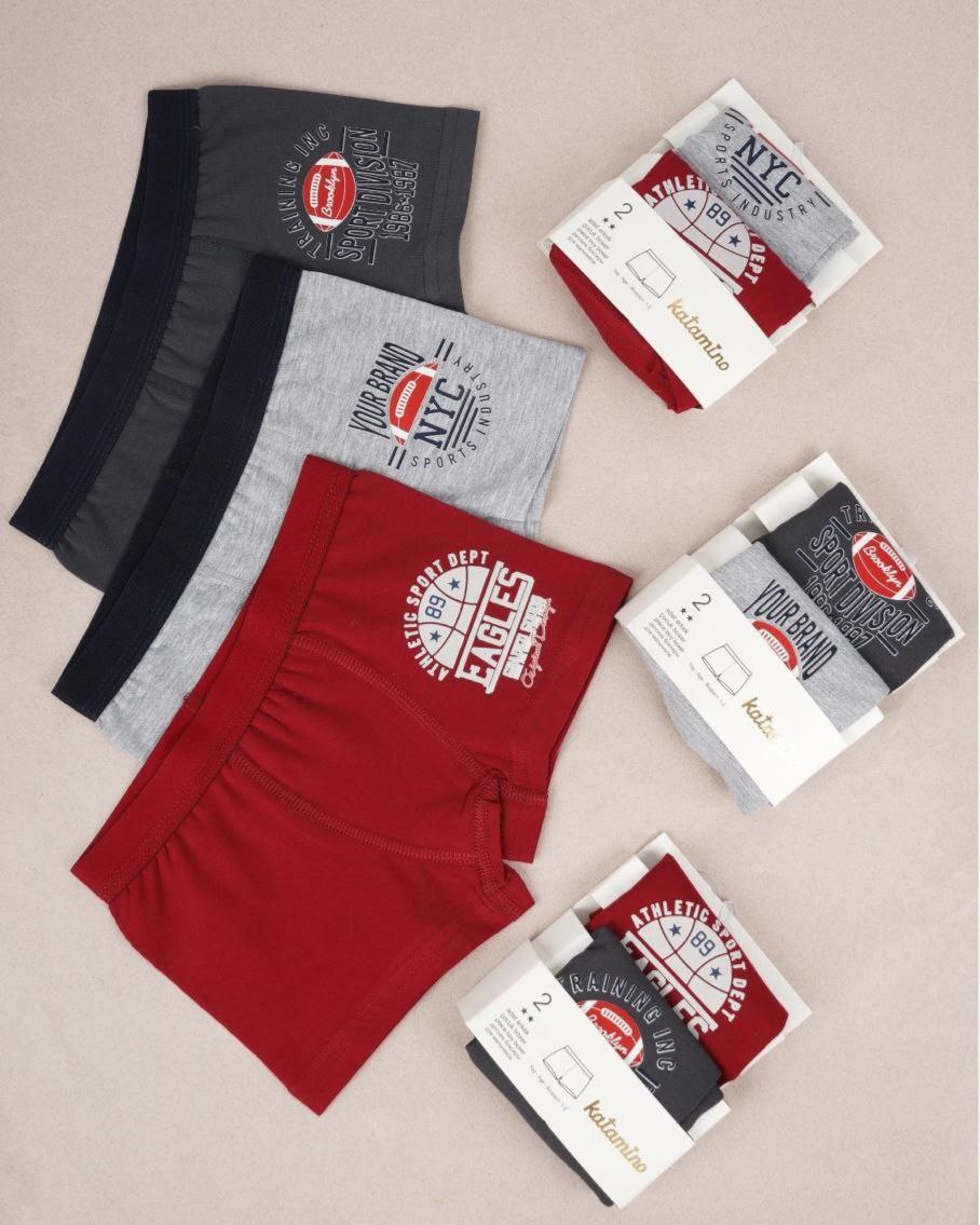 Set of 2 boxers for Boys