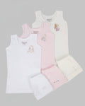 2- pieces Set of Vest and Boxer for girls