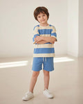Striped Pattern Short Set -Available In 3 Colors (3-10 years)