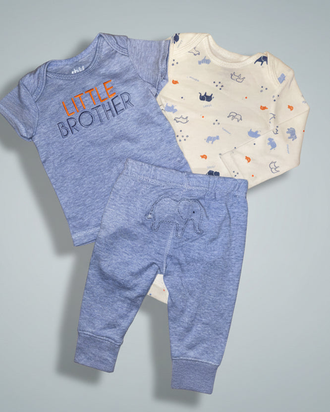 3-Piece Little Brother  Outfit Set