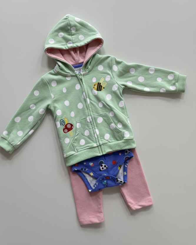 3-Piece Cotton Jacket set