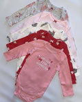 Baby 5-Pack Long-Sleeve  Bodysuits