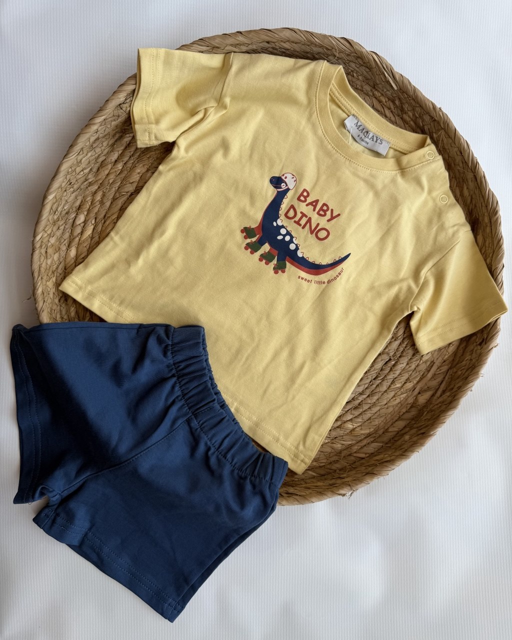 Baby Dino Short Set (6 months-3 years)