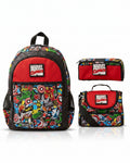 Smiggle Spiderman 3-Piece School Bag Set