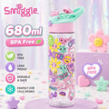 Smiggle Water Bottle - Sunny Flowers | 650 ml