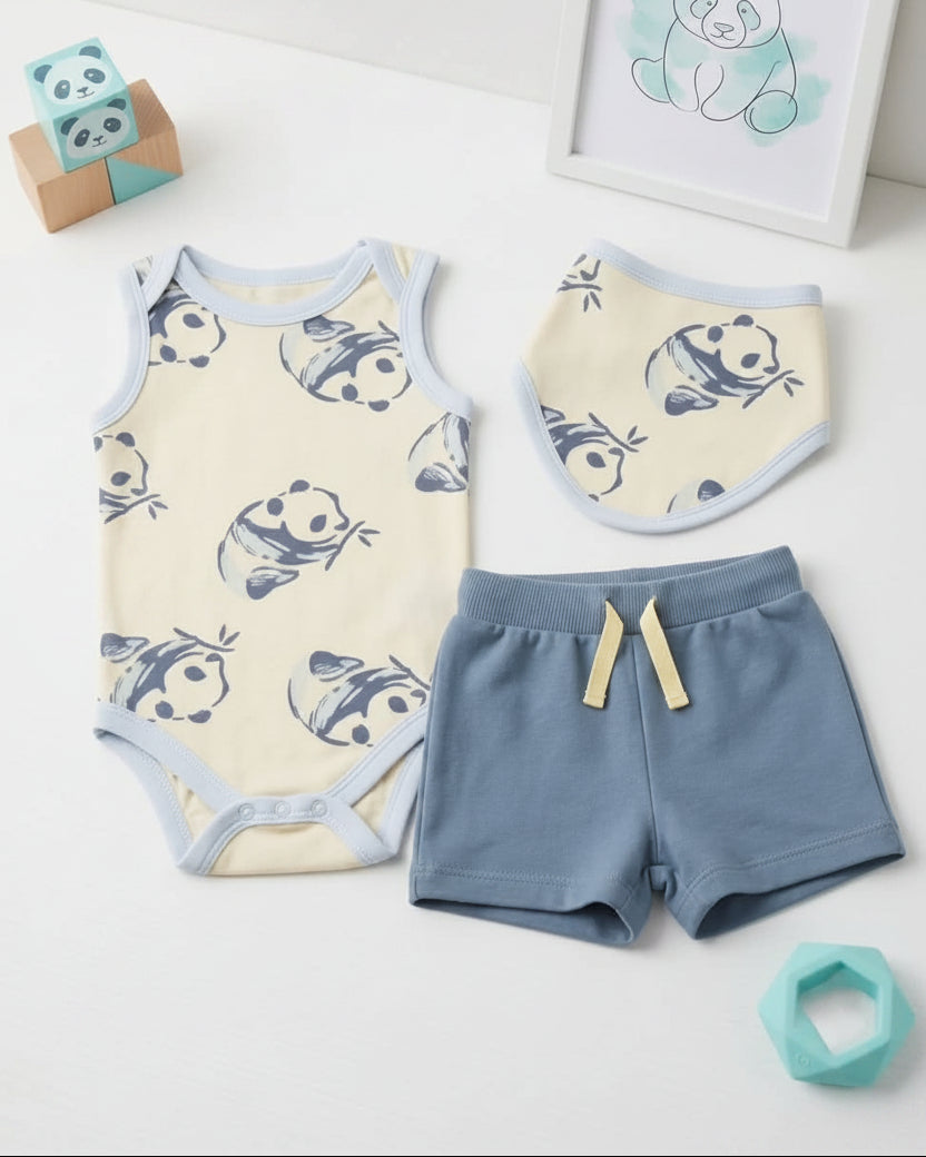 3-Piece Summer Set -koala (3 up to 12 months)