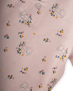 Fox Patterned Cotton Romper (0-3 years)