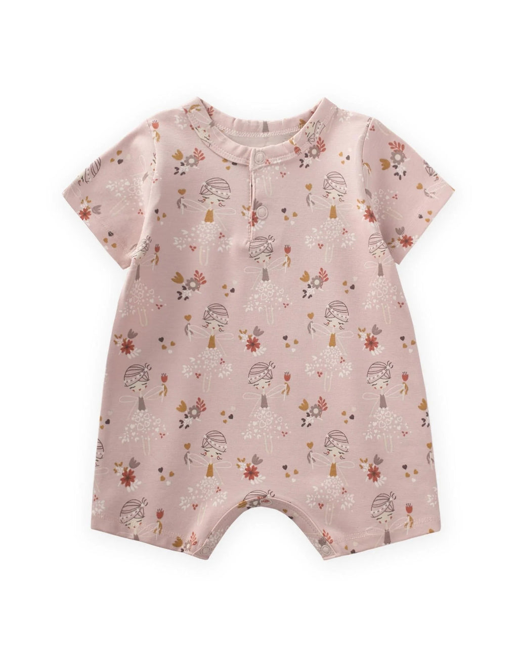 FAIRY Patterned Cotton Romper (0-3 years)