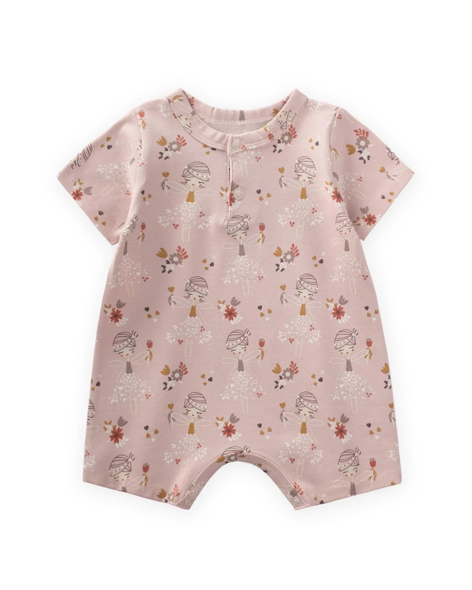 FAIRY Patterned Cotton Romper (0-3 years)